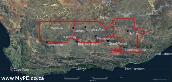 Shell Karoo Exploration Area