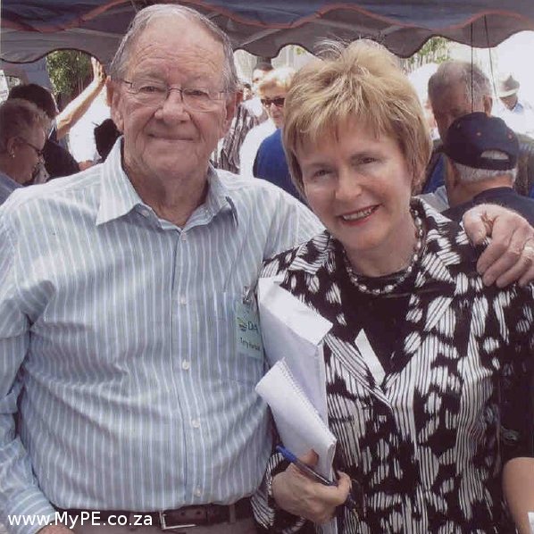 Terry Herbst and Helen Zille