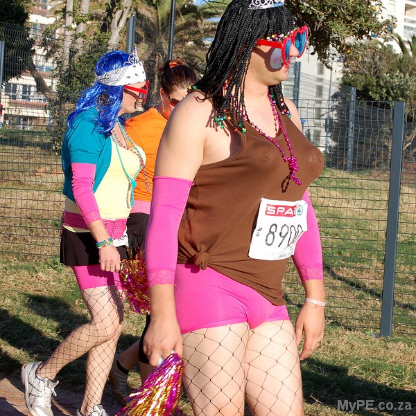 You and me in a Running Race - I will win every time!