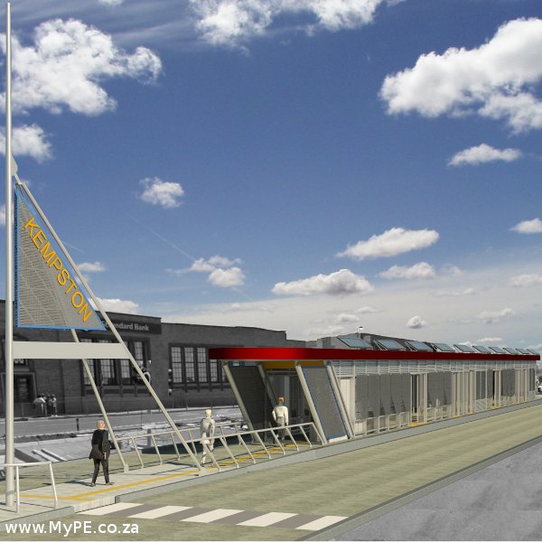 IPTS Bus Station Mockup