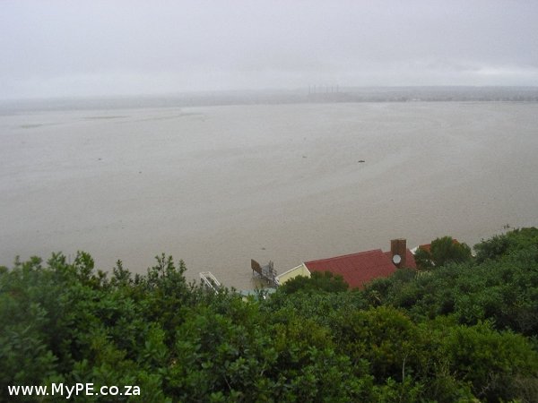 Swartkops_AmsterdamHoek Swartkops River, Port Elizabeth Flooding. Image: Warwick Owen