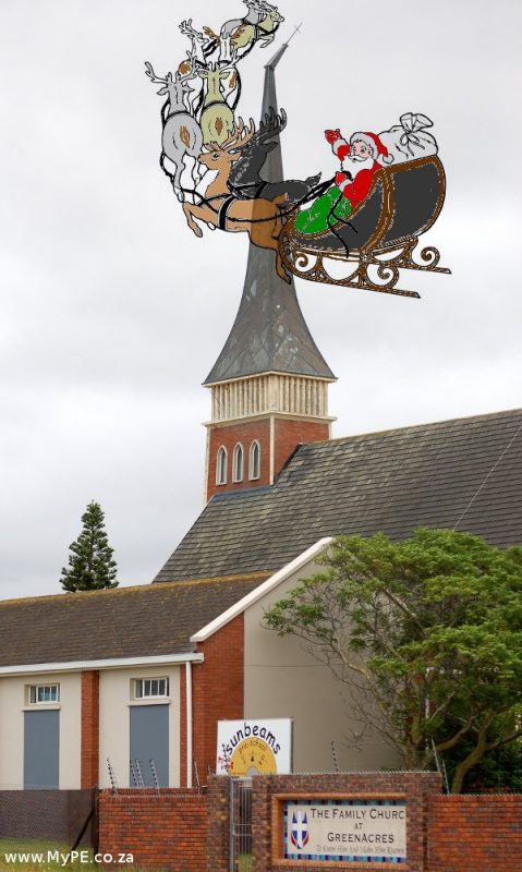 Family Church Spire Santa Family Church Spire Santa