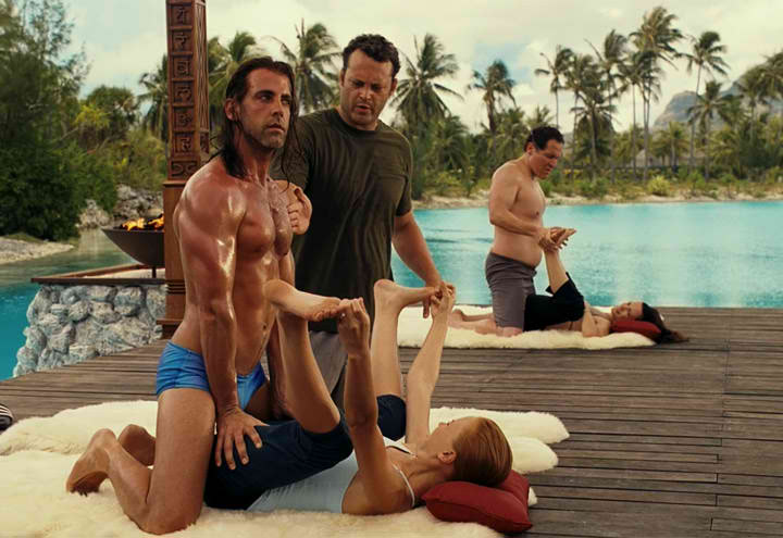 Yoga Scene from the movie Couples Retreat