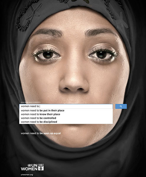 What Women Cannot. Photo: Gute Werbung/UN Women Campaign by Memac Ogilvy & Mather Dubai