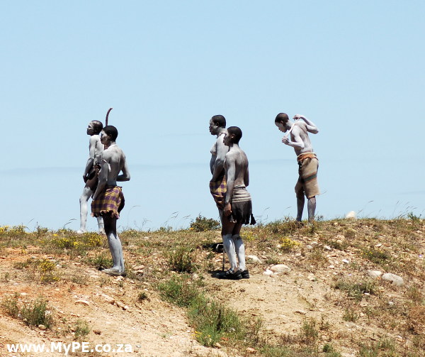 Port Elizabeth initiates Circumcision Xhosa