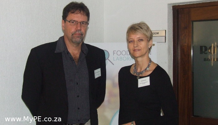 Herman Bosman and Janice Giddy