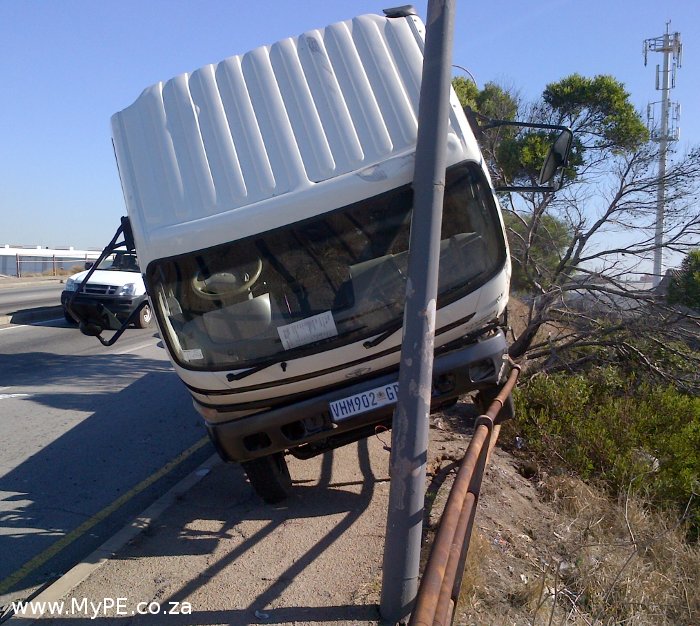 Truck Driver's Close Call