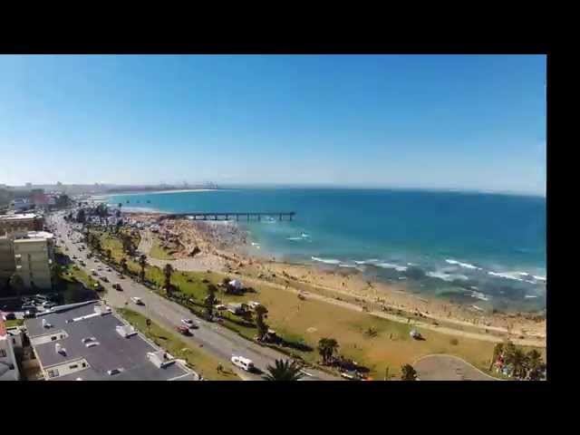 Port Elizabeth Beachfront timelapse 31 12 2014 to  02 01 2015
