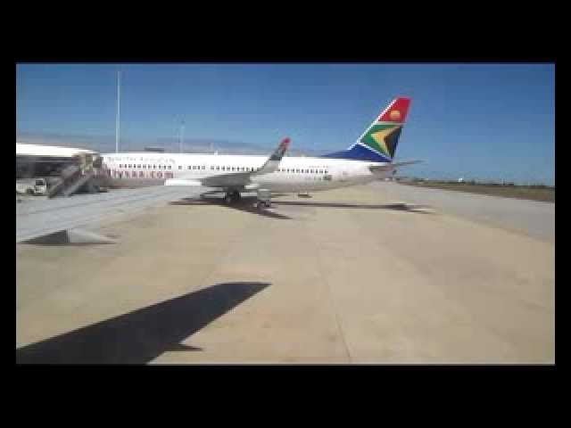 Landing in Port Elizabeth