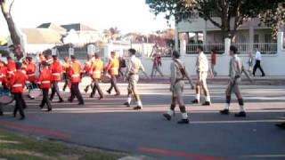 Grey High School Band and Cadet March Past October 21st 2009 Port Elizabeth, South Africa.