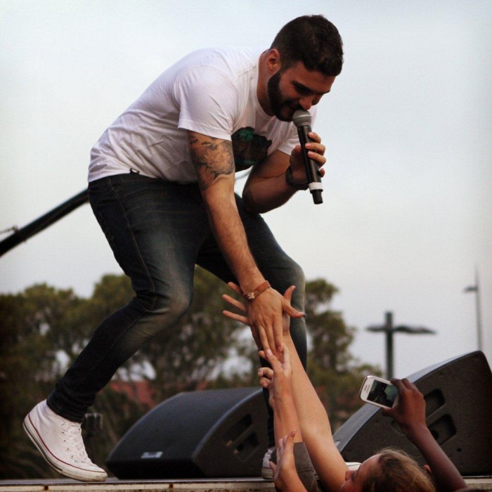 J'Something rocking crowds at the Algoa Live Concert on Saturday