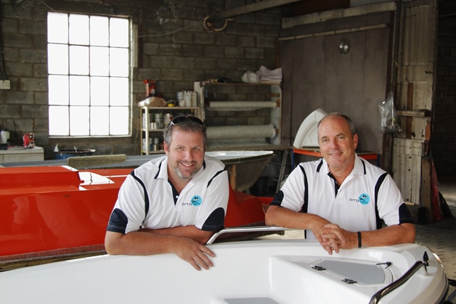 IMAGE CAPTION: Owners of Port Elizabeth-based sports utility boat manufacturing concern Orca Marine, brothers Justin (left) and Myles Dent, are filling a gap in the entry-level boat market with high quality finishes and stylish designs. The company has recently moved to new premises in the Baakens Valley hub.