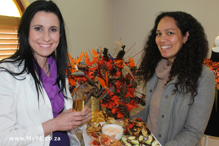 Cindy Venter and Fayette Scherwinski