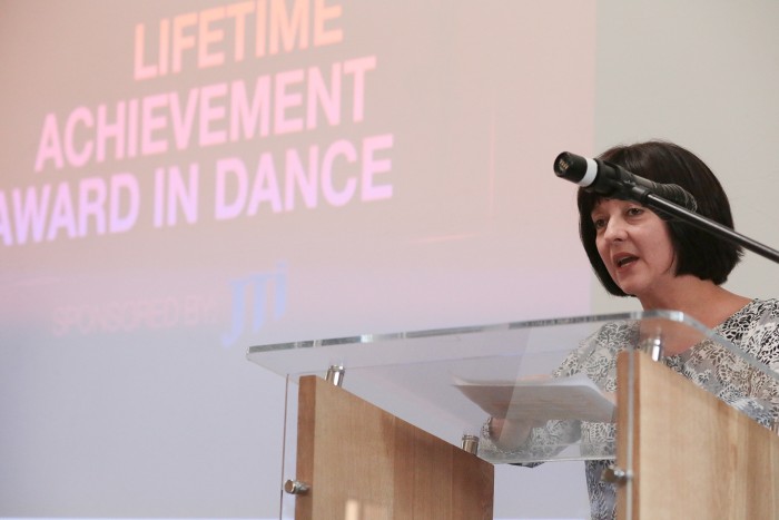 Lizette Rau shedding light on JTI's support for the new Lifetime Achievement Award for Dance. Picture by Dahlia Maubane