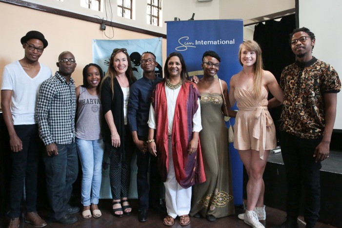 Shawn Lukas, Benon Lutaaya, Tumy Matsoatsoe, Trish Downing, Letlhogonolo Nche, Jayesperi Moopen, Zethu Dlomo, Angelique Harris and Tumi Mogorosi attended the Johannesburg leg of the ImpACT Awards Finalist announcement. Picture by Dahlia Maubane