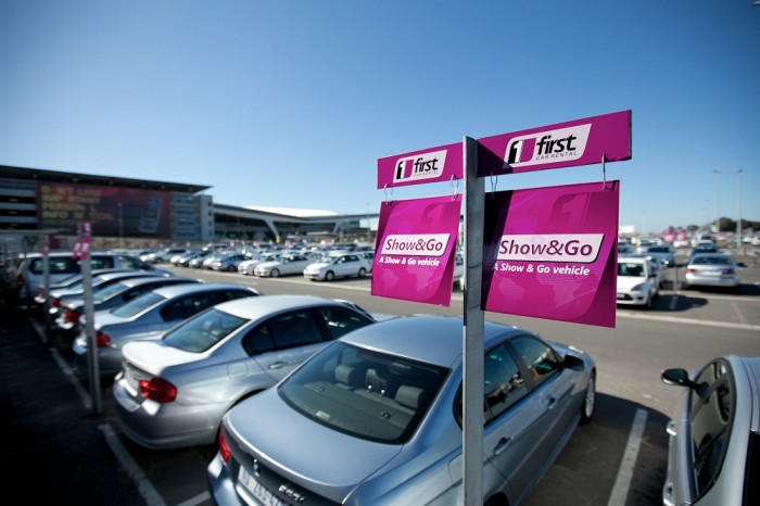 First Car Rental Show&Go vehicles