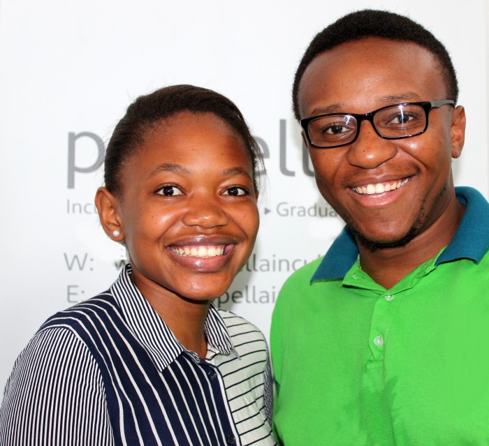 Thulisile Volwana and Sabelo Sibanda