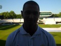 Alviro Petersen talks after day 3 at Lord's.MP4