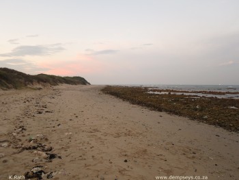 beautiful stretch of beach within the cape recife reserve.