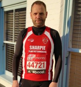 Look Sharpie in Lycra, London Marathon stylie