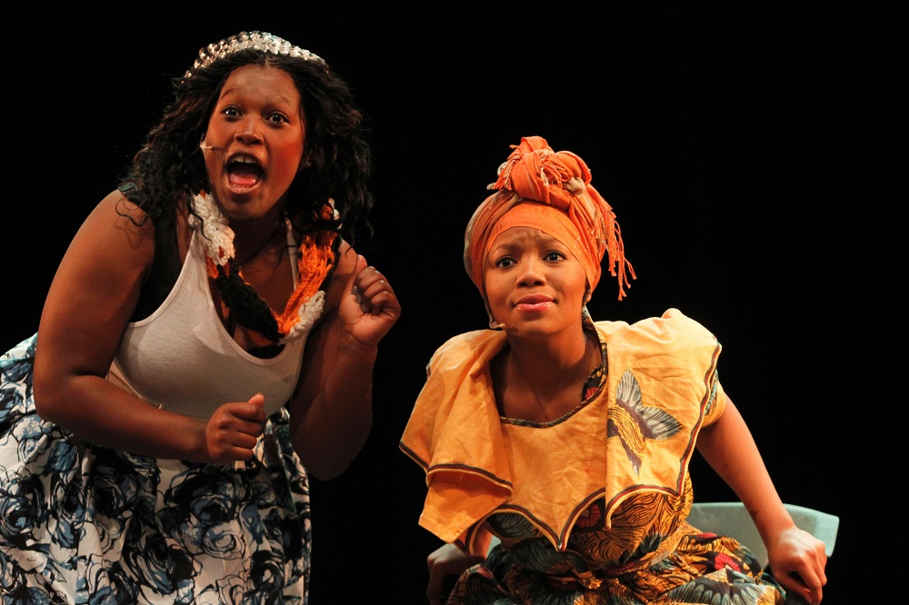 2011 ACT Scholarship winners Tankiso Mamabolo and Gugu Gumede