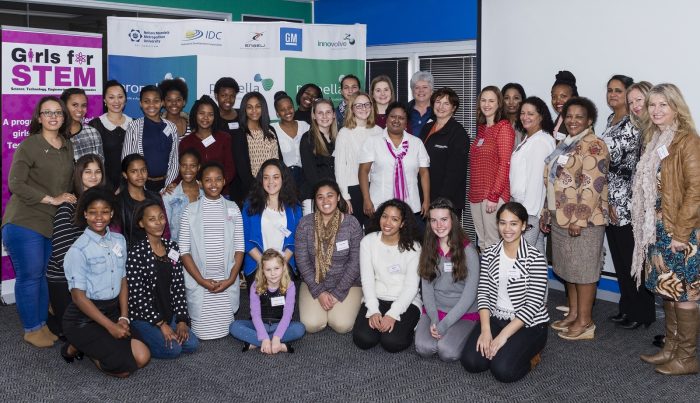 On Saturday 13 August 2016, the Girls for STEM pilot programme, run by NMMU in partnership with Propella Business Incubator, invited grade nine participants from schools in the Nelson Mandela Bay Metro (85% from previously disadvantaged areas) to discuss subject and career decisions with 12 leading women in STEM fields and related careers. Photo: Shane van Heerden