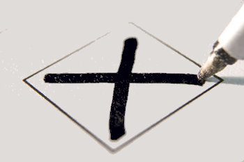 Voting X for Elections