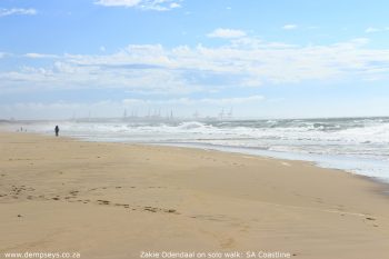adventurer zakie odendaal solo walk sa coastline 