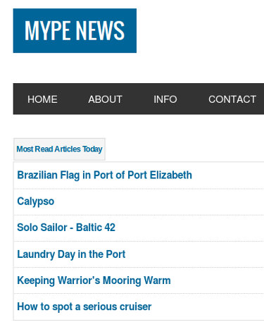 MyPE Most Read Screenshot