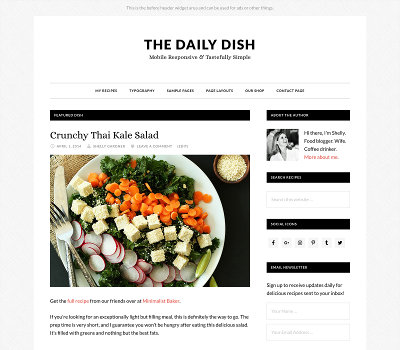 Studiopress Sites Daily Dish_Pro