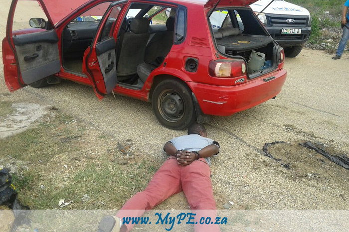 Red Toyota Tazz