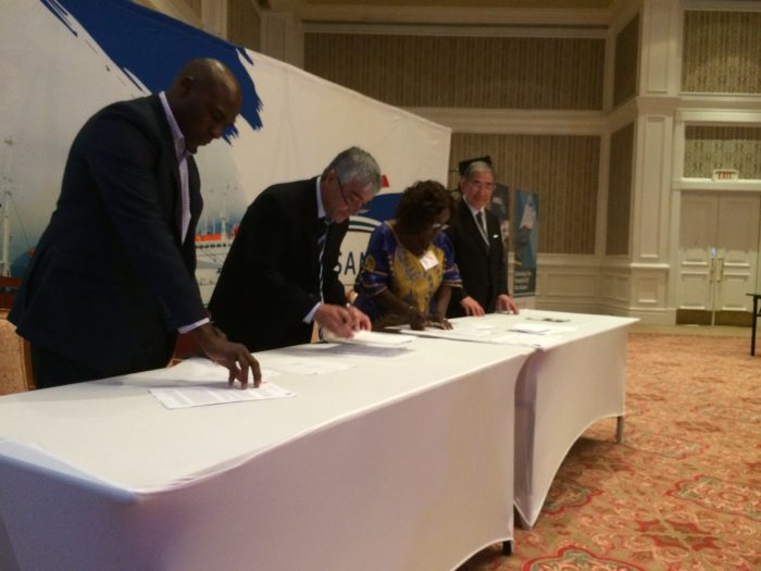 Historic training MOU signed