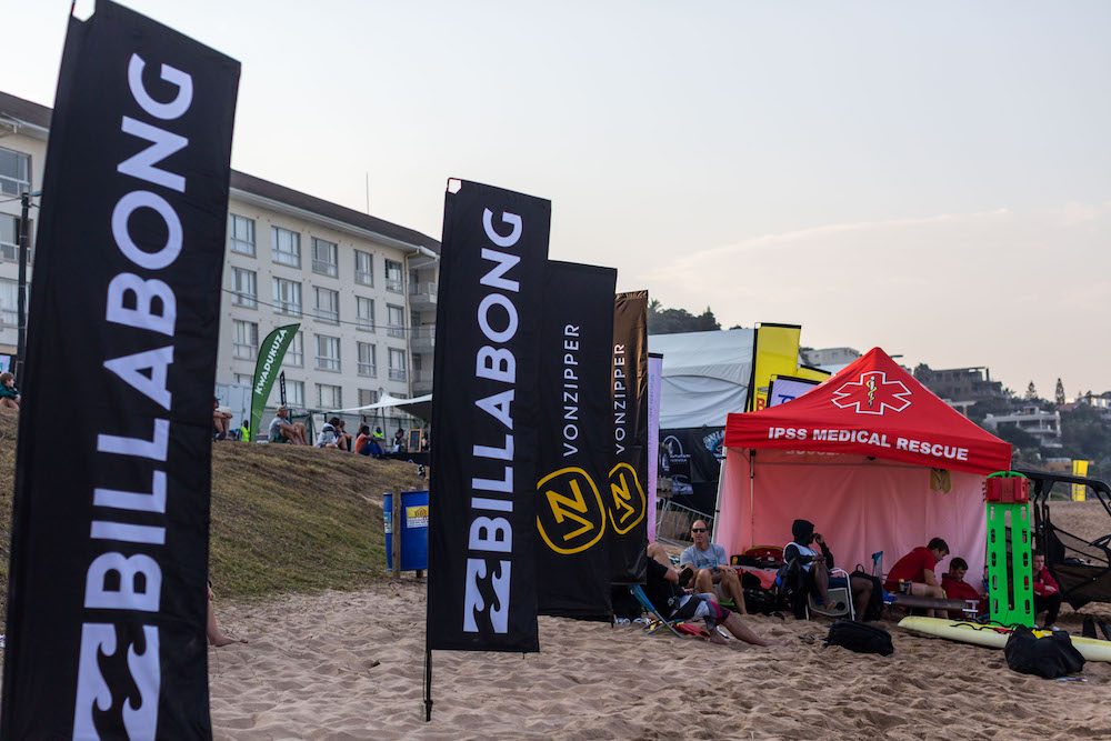 Billabong Junior Series Ballito setup Photo: Ryan Janssens