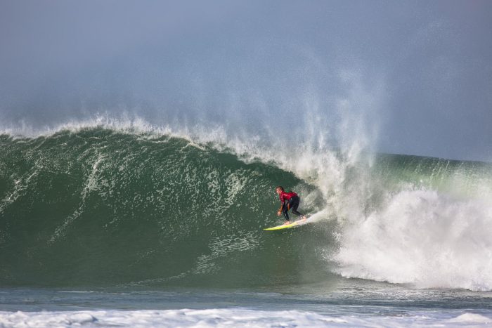 Dale Staples en route to victory Photo: Alan Van Gysen