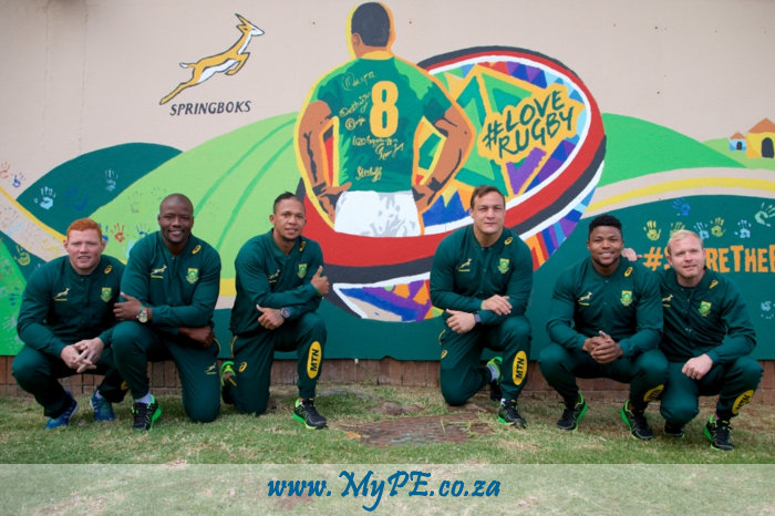 #LoveRugby mural