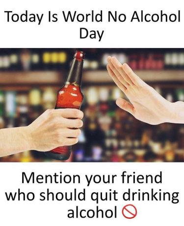 World No Alcohol Day