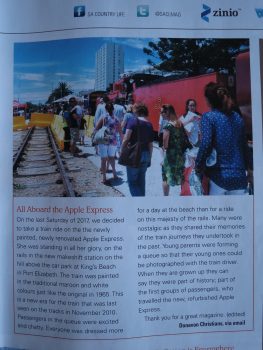 reader's letter in the country life magazine