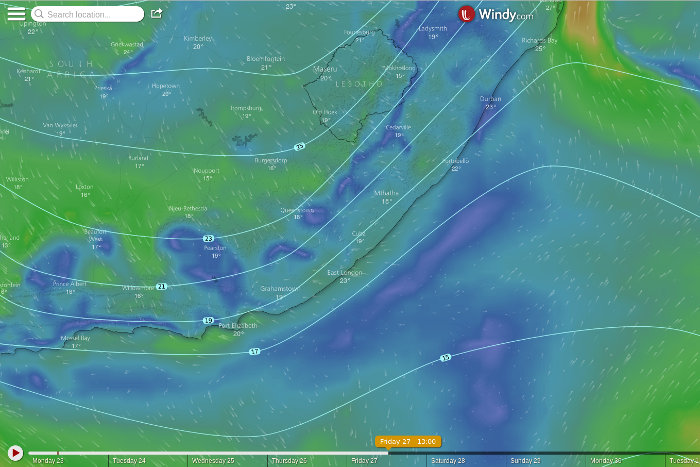 Vasco Da Gama expected weather - Friday