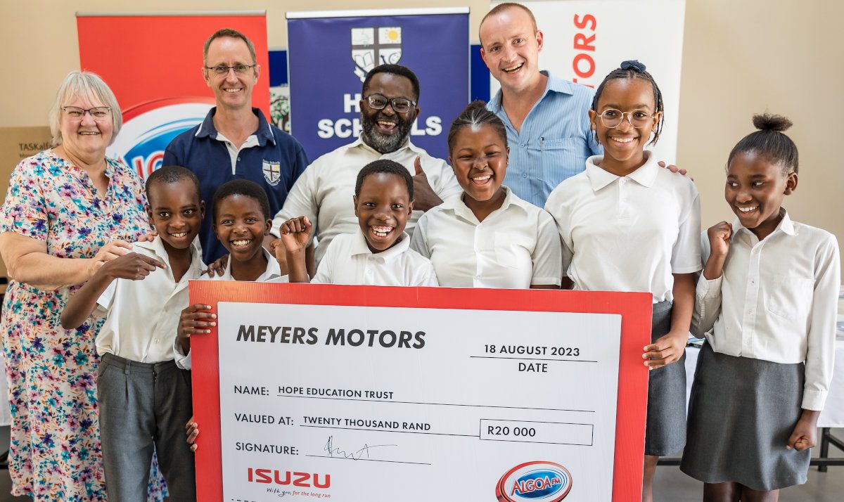 Algoa Hope Schools Handover