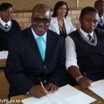 Mayor Wayile and Anathi Jinikwe