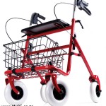 Zimmer Frame in Ferrari Red