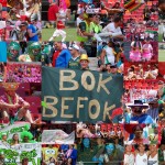 Some of the characters at the 2011 NMB Sevens Tournament in Port Elizabeth.