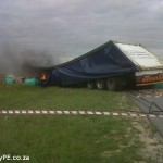 Head On Collision on N2 near Hougham Park