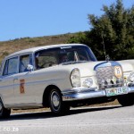 Colin and Anne Meyer in their 1967 Mercedes-Benz 230S