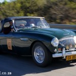 Hewitt and Lyons-Lewis in their 1954 Austin-Healey