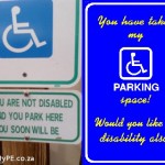 Disabled Parking Warnings