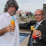 Tony Cooney and Glenn Pappin