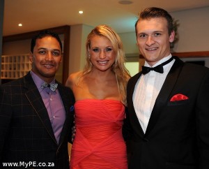 Breyton Paulse, Roxy Louw and Denver Burns