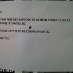 Cancellation Notice