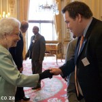 Evert Knoesen meets Queen Elizabeth
